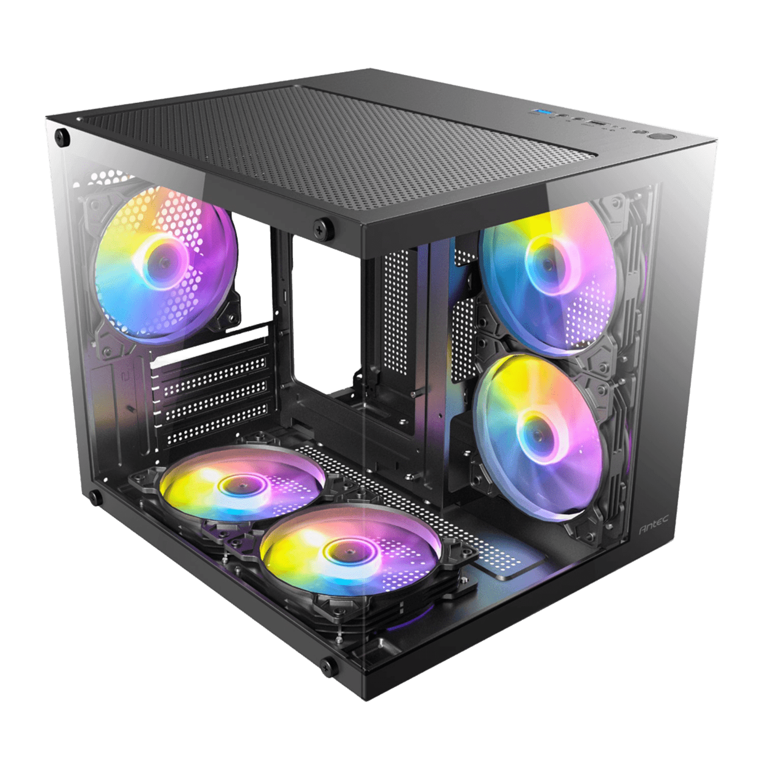 Gabinete ANTEC VCX20M RGB ELITE - 5 VENTILADORES INCLUIDOS