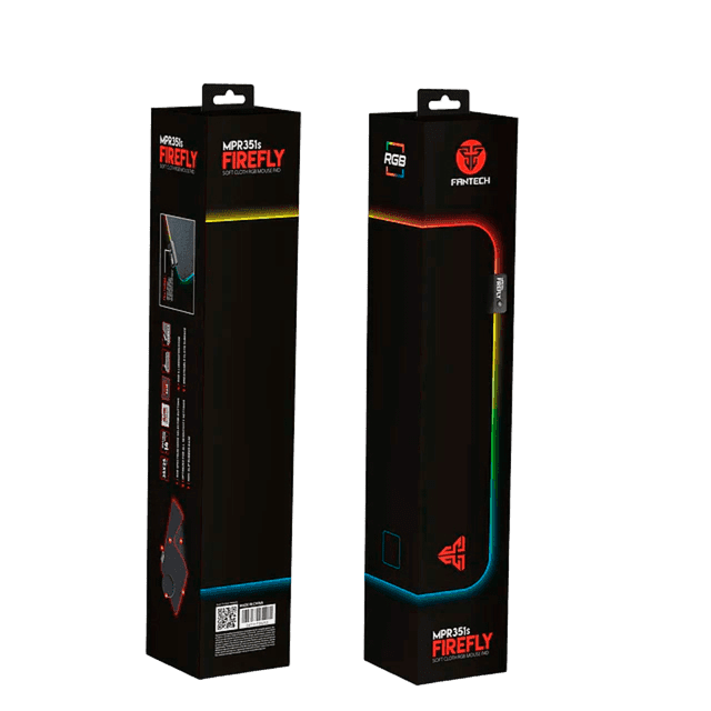 Mousepad Fantech MPR351s Firefly RGB Black 3